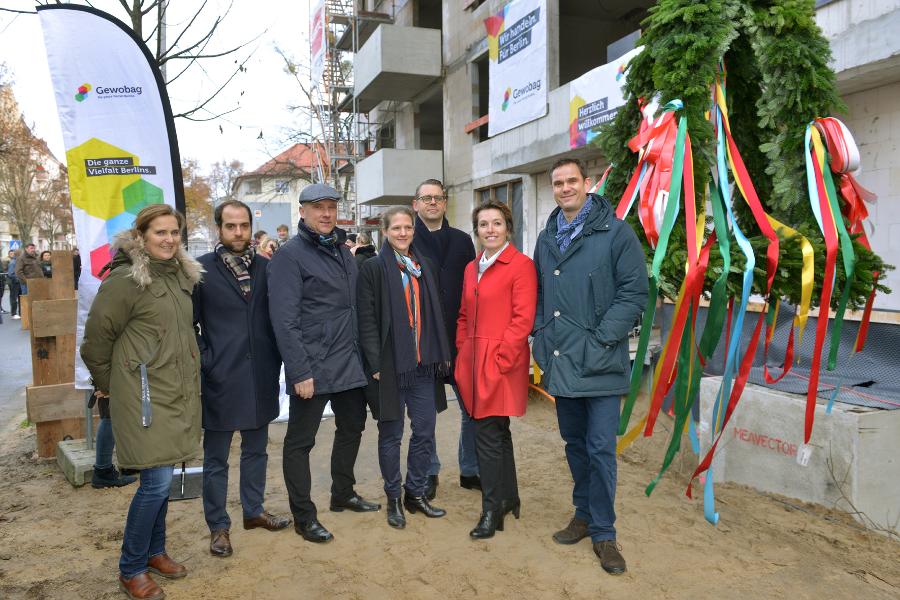 Richtfest ChamissostraÃŸe