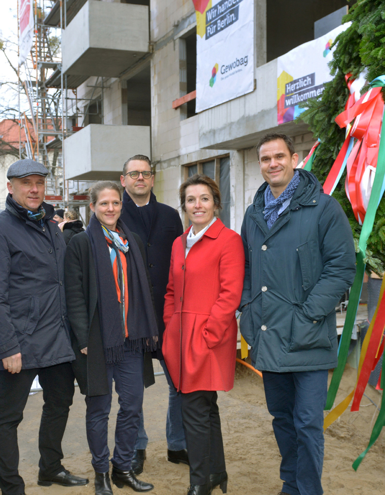 Richtfest ChamissostraÃŸe